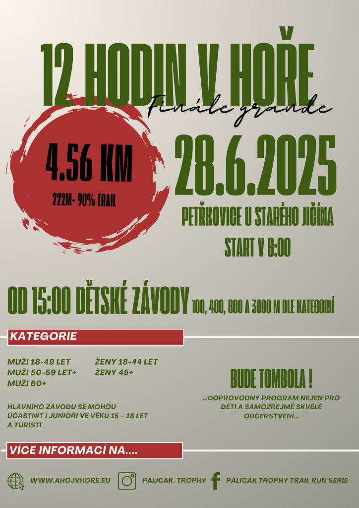 12 h v hoře