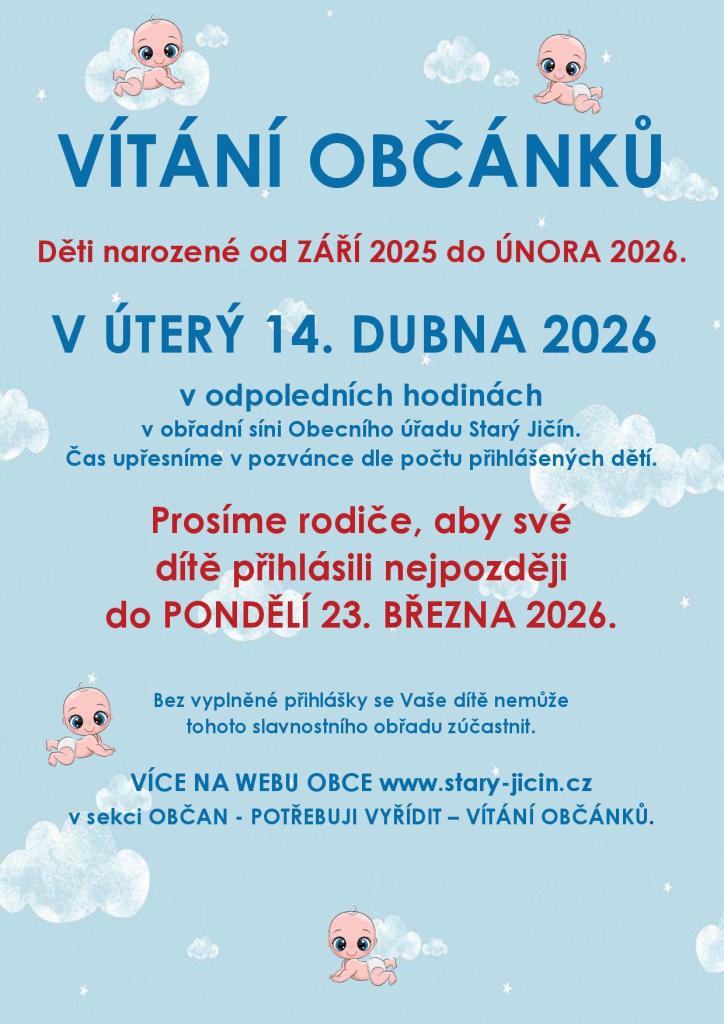 vitani obcanku