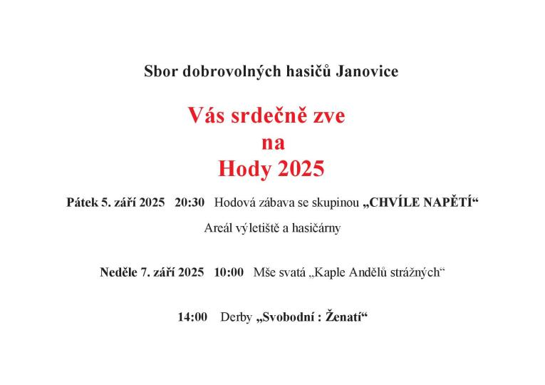 hody 2025