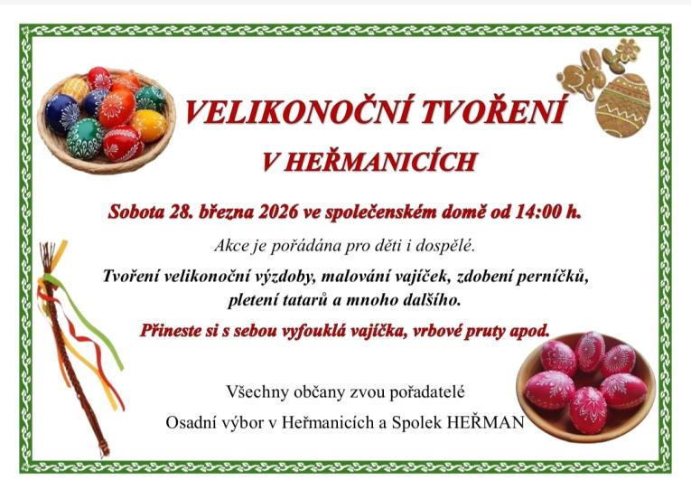 velikonoce hermanice