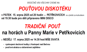 pouť petřkovice