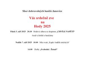 hody 2025