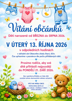 Podzimní vítání občánků
